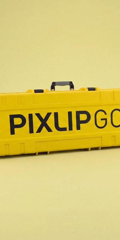 PIXLIP GO TRAVEL CASE – Hartschalenkoffer für Pop-up-Messestand
