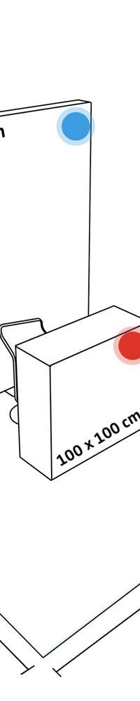 PIXLIP MESSESTAND S-04 – hinterleuchteter Pop-up-Messestand für Messen und Kongresse in der Schweiz